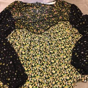 Floral Zara Blouse